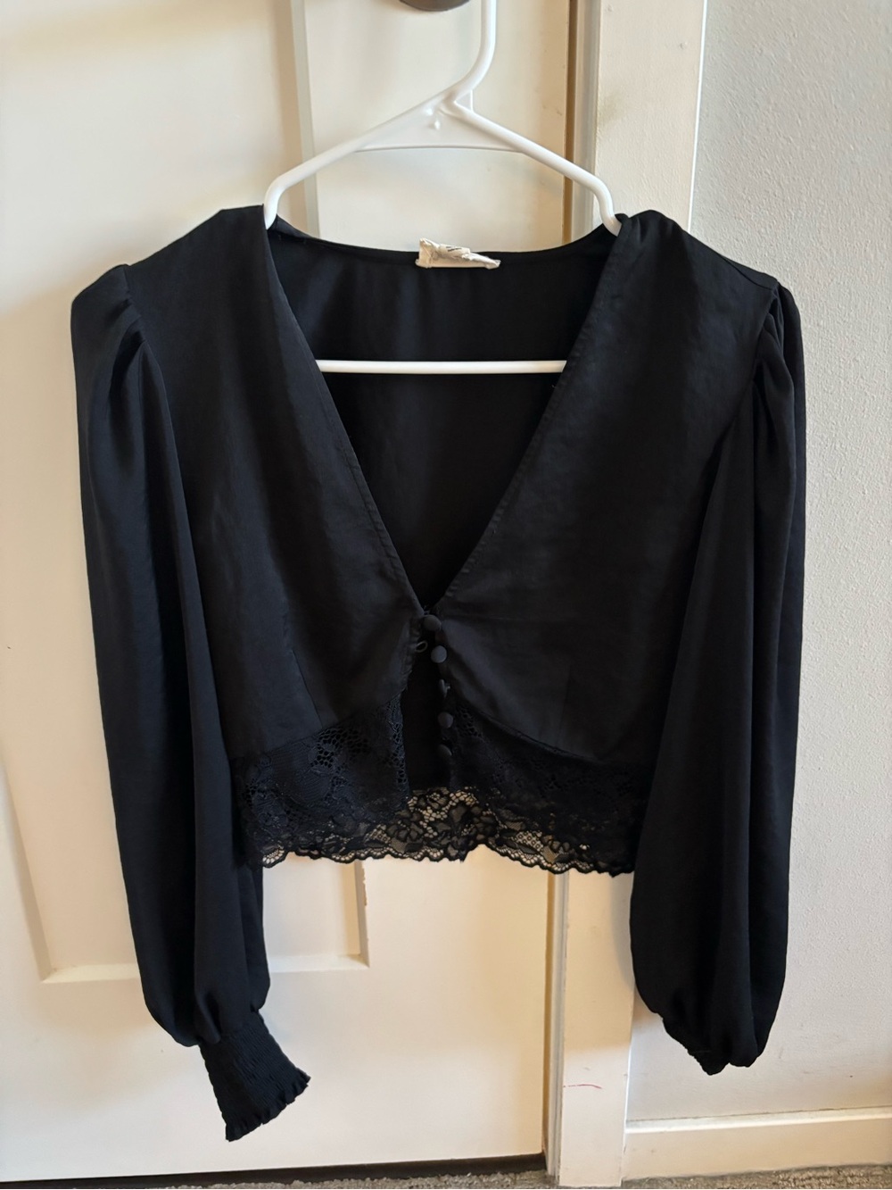 Black Open Edit Women’s Top